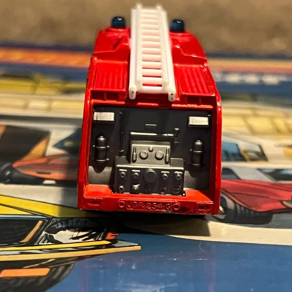 Vintage Matchbox No. 36 Merryweather Fire Engine 1969 Lesney England